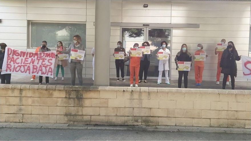 Los profesionales de Urgencias de Calahorra exigen más medios materiales y humanos