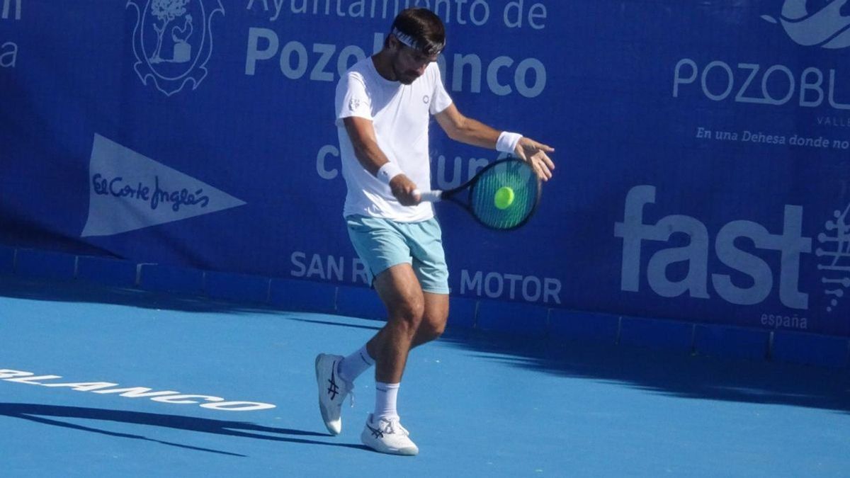 Gastao Elias durante el Open Ciudad de Pozoblanco