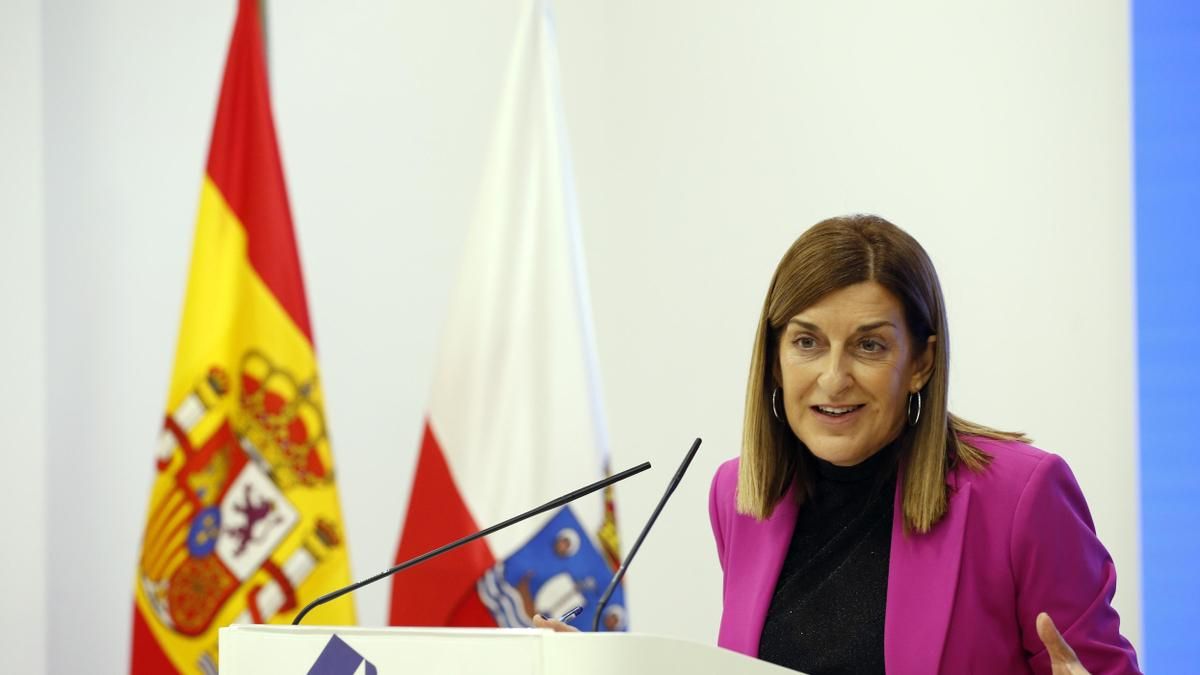 La presidenta de Cantabria, María José Sáenz de Buruaga.