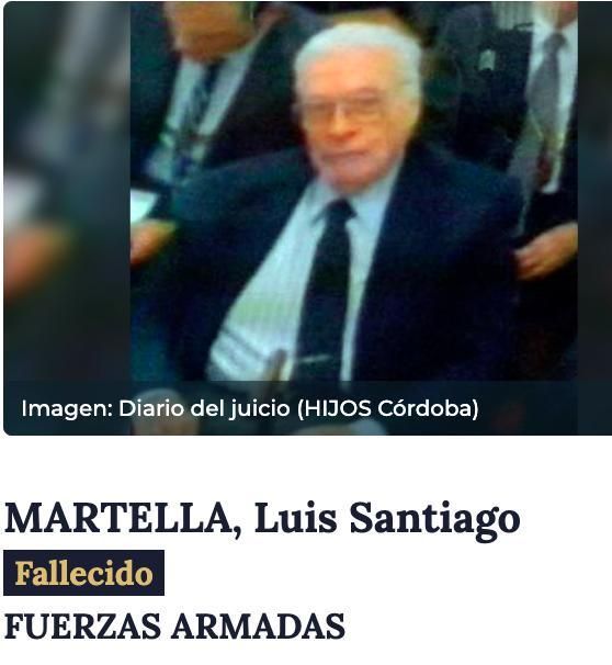 Martella padre fue secretario de Viola y condenado por delitos de lesa humanidad.