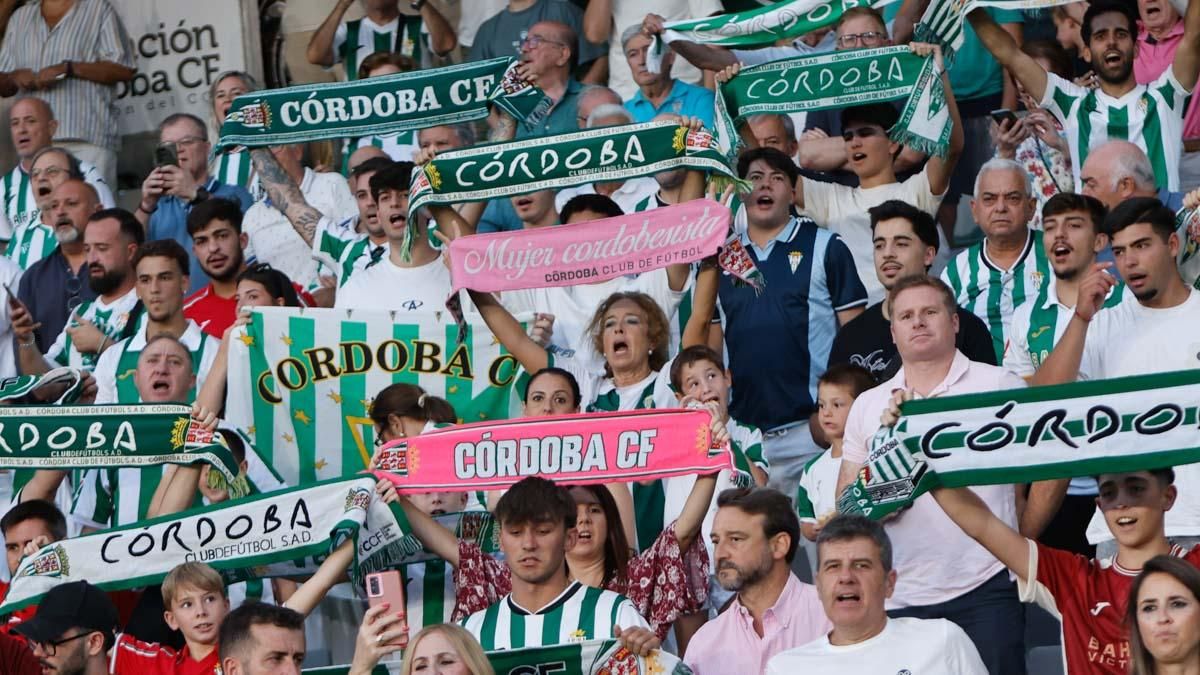 Grada Blanquiverde Córdoba CF - Girona FC