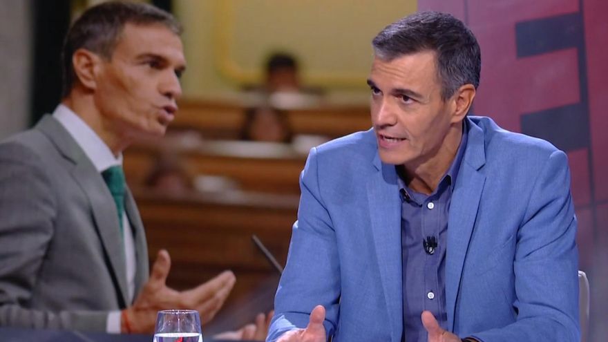 El presidente del Gobierno, Pedro Sánchez, en 'El Intermedio'