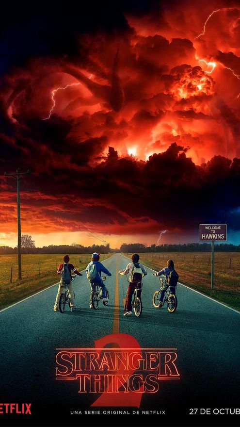 Poster de la segunda temporada de Stranger Things