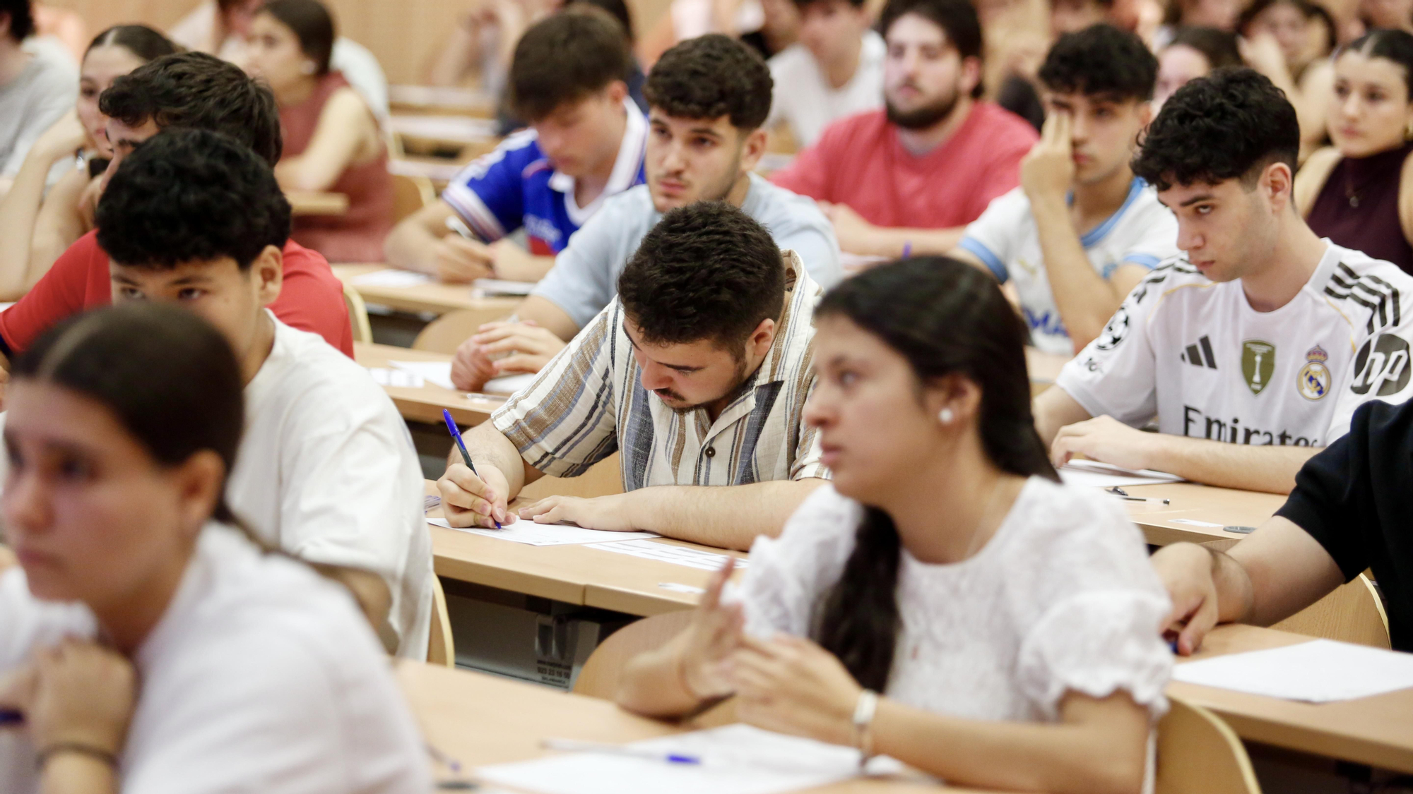 Inicio de las Pruebas de Evaluación de Bachillerato para el Acceso a la Universidad