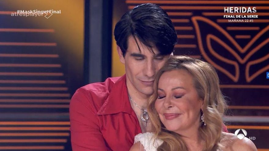 Las palabras de despedida de Ana Obregón en su último 'Mask Singer' y las dos caídas en plena grabación