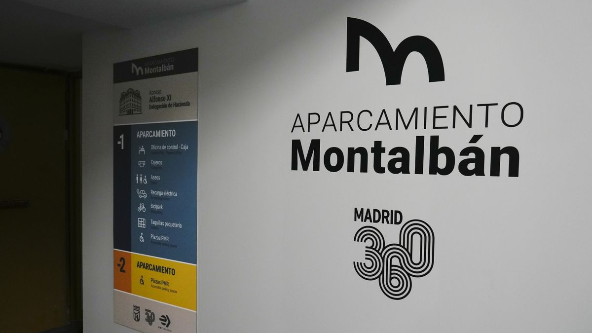 Reabre el aparcamiento municipal junto al Ayuntamiento de Madrid después de un año de obras
