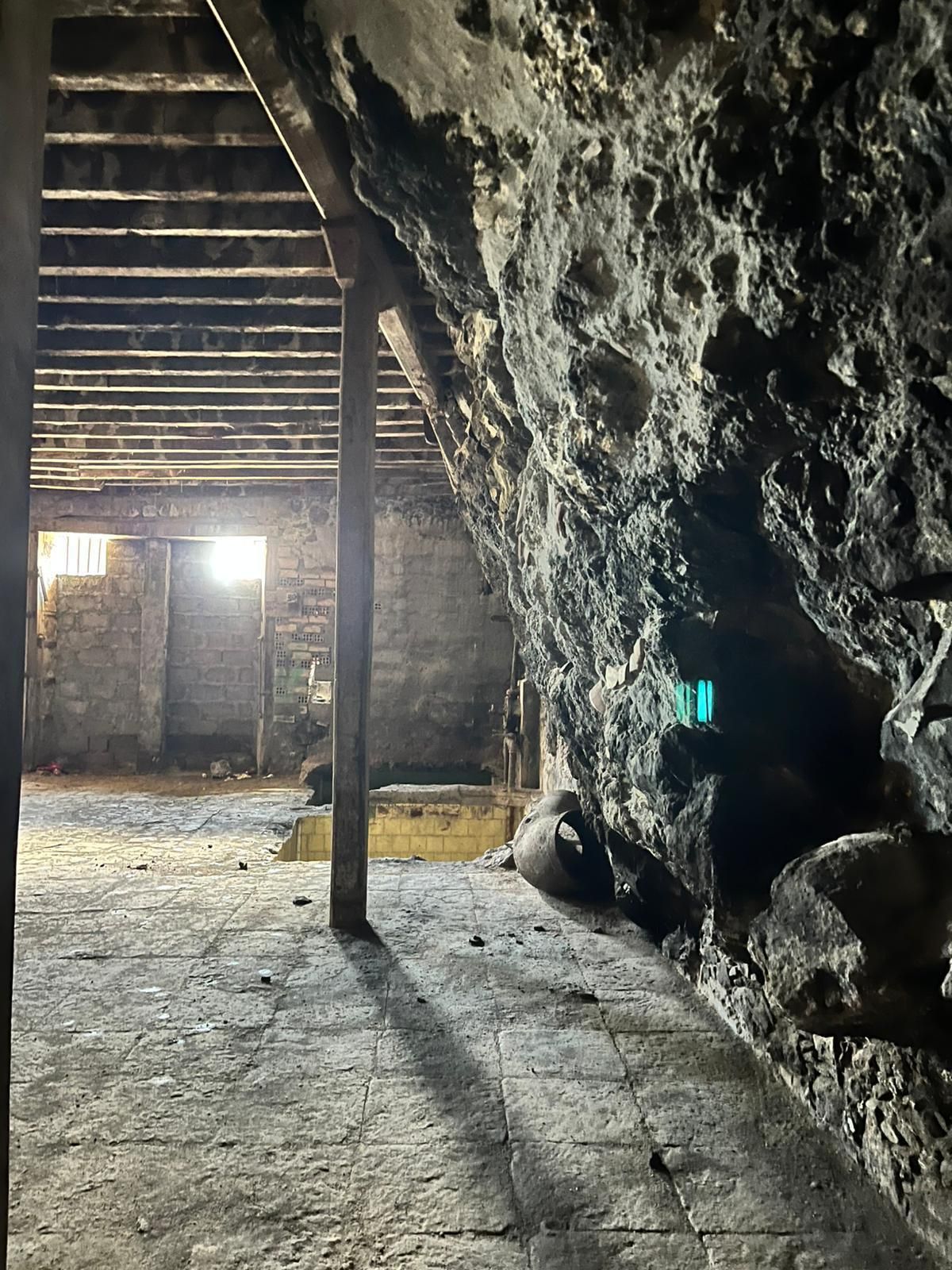 Estado actual de las Cuevas del Degredo, situadas en Santa Cruz de La Palma. SANDRA LANA HERNÁNDEZ