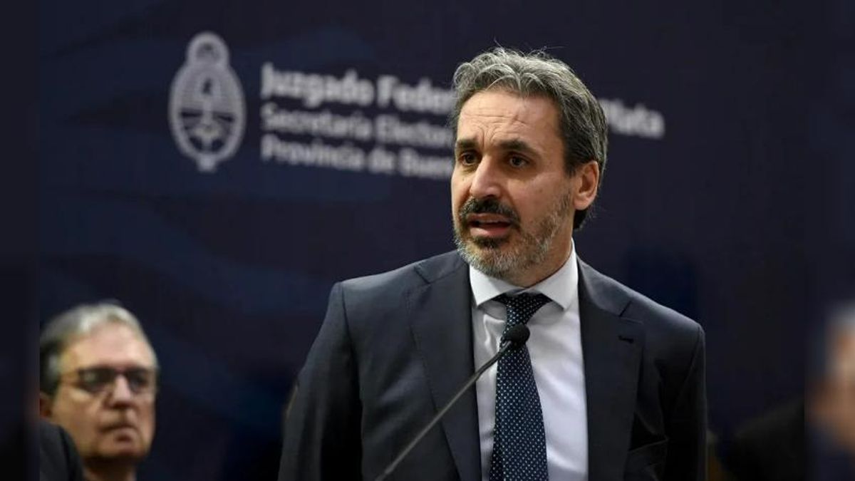 Alejo Ramos Padilla, juez federal con competencia electoral de La Plata.