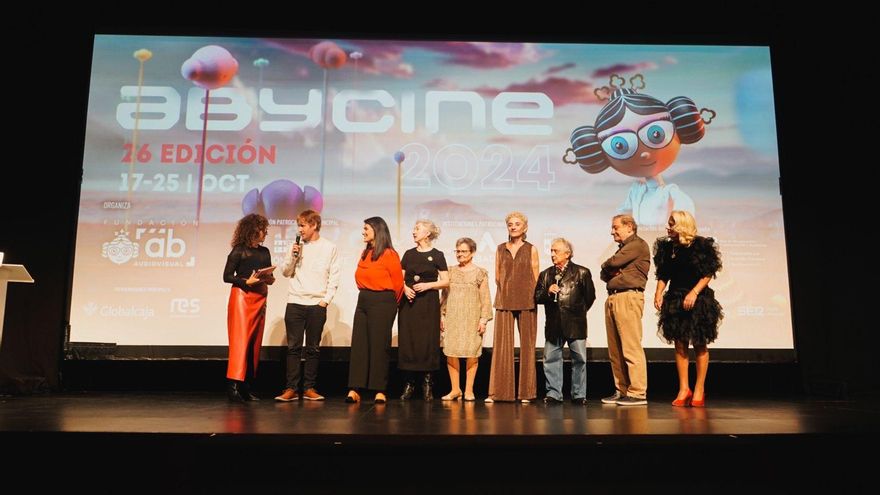 El Festival de Cine de Málaga y la actriz Eva Llorach, homenajeados en el estreno de Abycine 2024