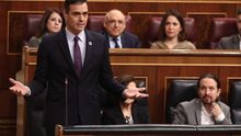 Sánchez tiende a Casado la mano para el diálogo durante la legislatura y le pide que deje de ser "el eco de la ultraderecha"