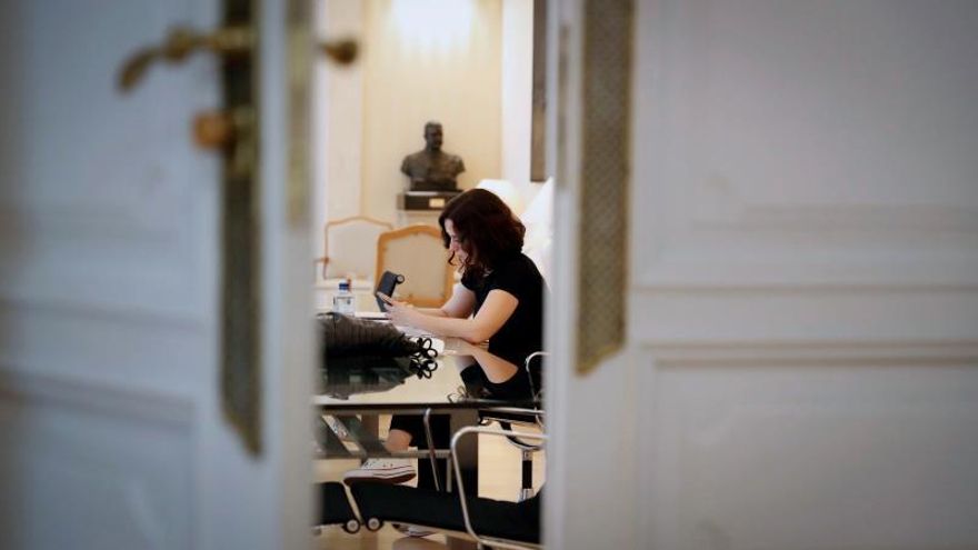 La presidenta de la Coumunidad de Madrid, Isabel Díaz Ayuso.