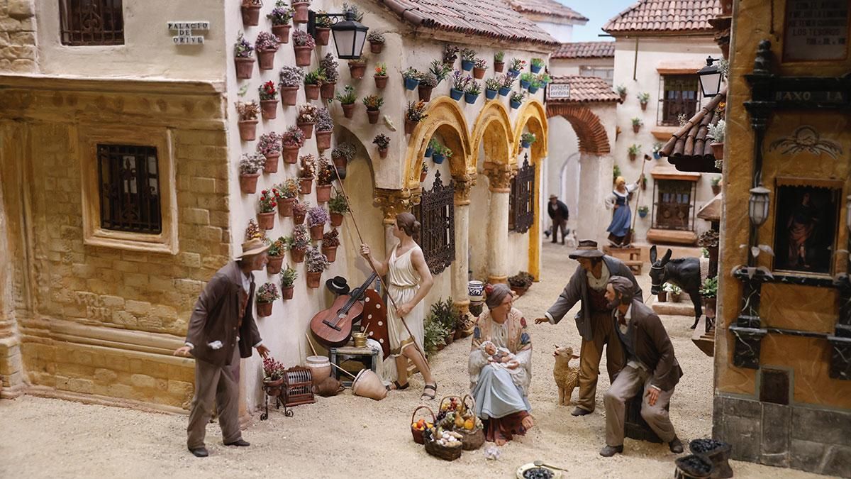 Inauguración del Belén de la Fundación Cajasol en Córdoba