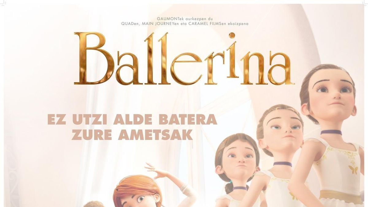 Zineuskadi estrena este viernes la película 'Ballerina' en eukara en Euskadi y Navarra