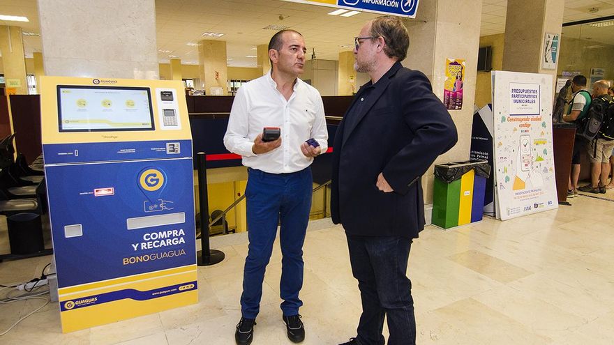 Máquinas de recarga de la BonoGuagua