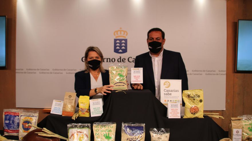 Un gofio gomero, reconocido como "El mejor" de Canarias en 2021