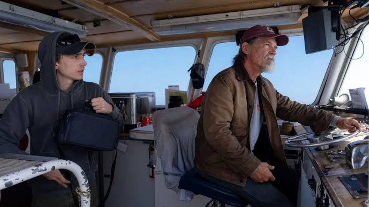 Austin Abrams y Josh Brolin en 'Whalefall'