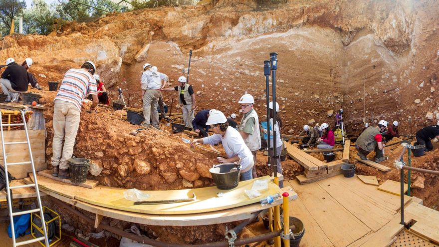 Descubren un nuevo yacimiento paleolítico que permitirá estudiar la movilidad entre Arlanza y Atapuerca