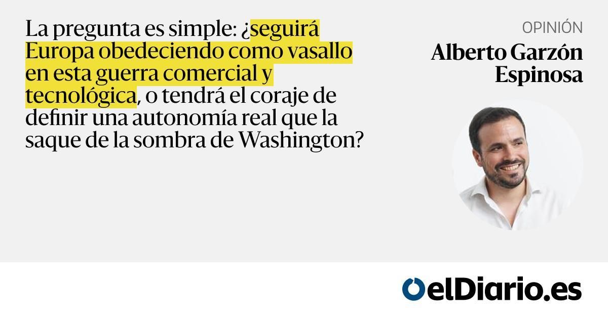 La nueva guerra fría tecnológica y la sumisión europea