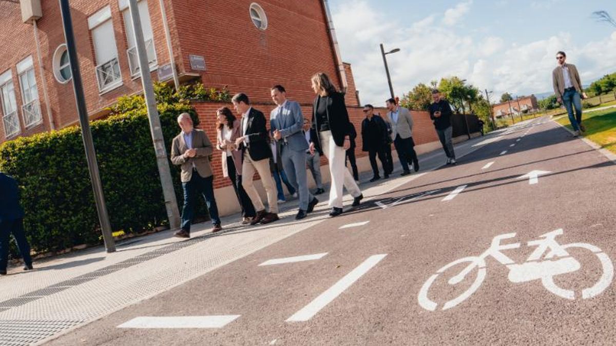1,8 kilómetros y 1,1 millones de euros: apertura oficial del carril ciclopeatonal entre Logroño y Lardero