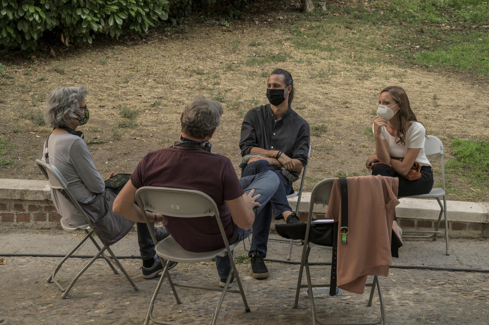Michelle Jenner y Hugo Silva en 'Los hombres de Paco'