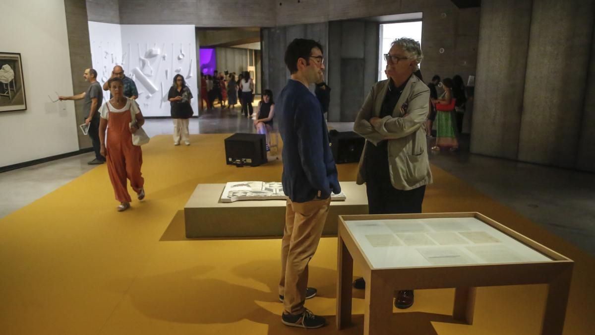 Inauguración de la exposición 'Ciudad de quién' en el C3A