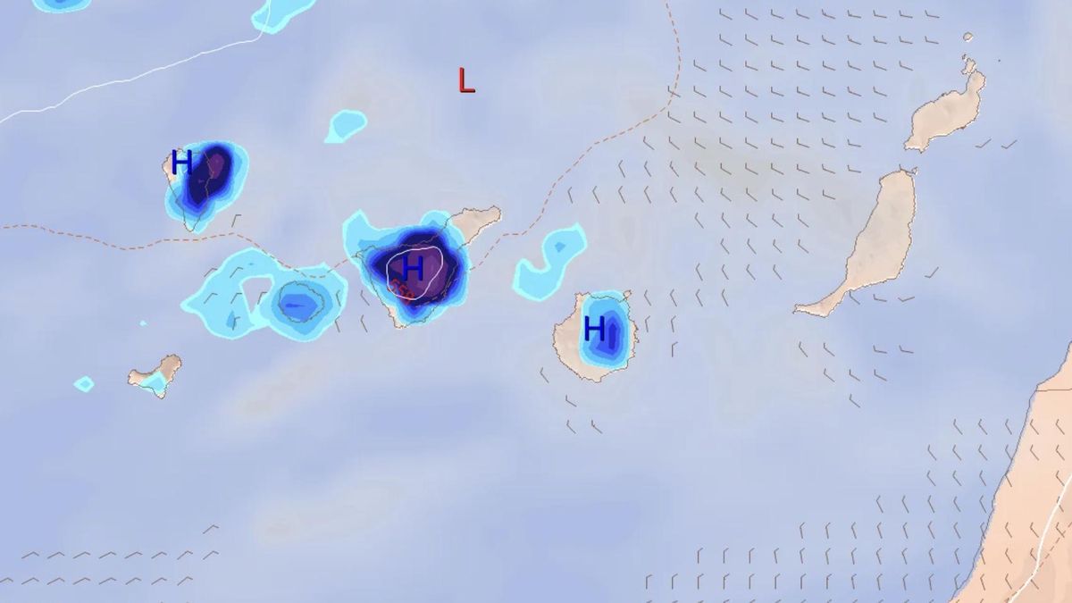 Aemet no descarta "tormentas ocasionales" este sábado en Canarias: consulta la previsión