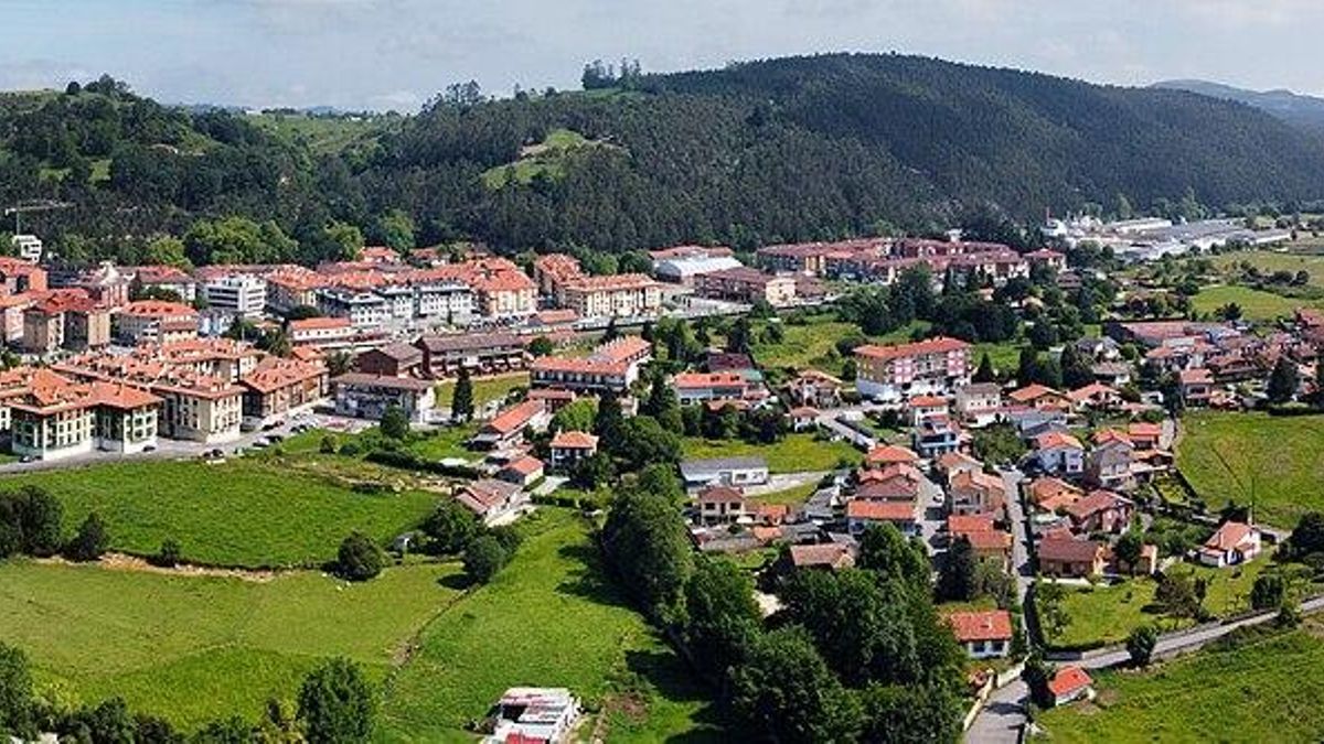 La localidad cántabra de Cabezón de la Sal.