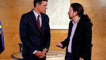 Pablo Iglesias: "Pedro Sánchez tiene tiempo para decidir si acepta alguna de las dos ofertas que tiene sobre la mesa"