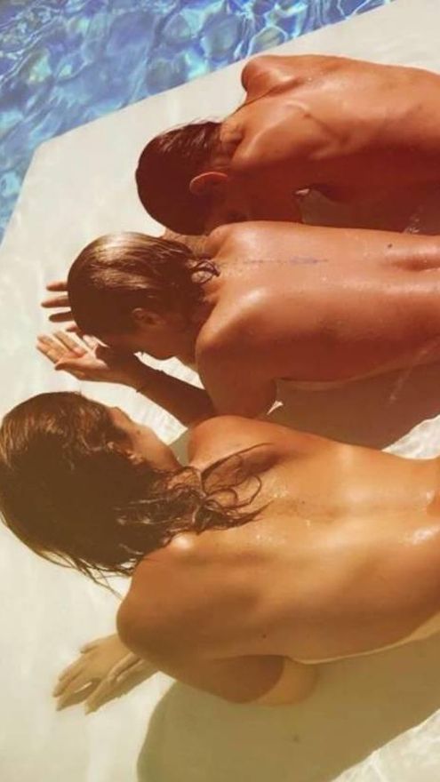 La imagen de Chenoa, Nuria Fergó y Geno en Instagram