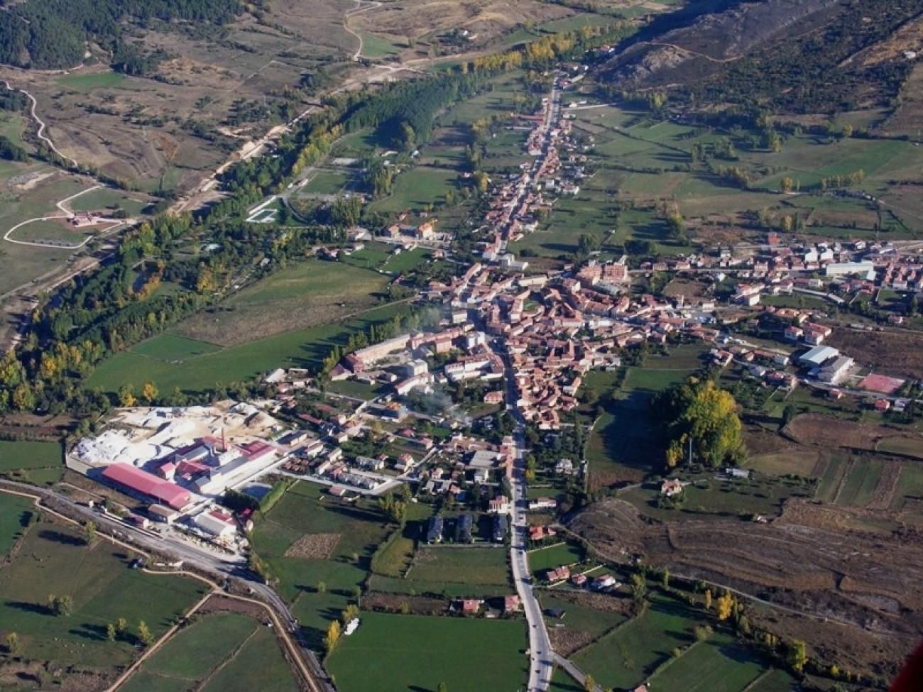 Vista Aérea de Boñar.
