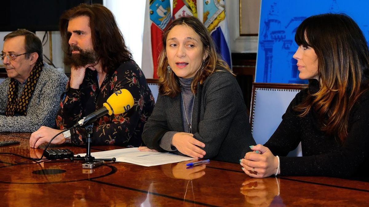 Presentación en rueda de prensa de 'Detrás de la puerta. Detrás del silencio'.