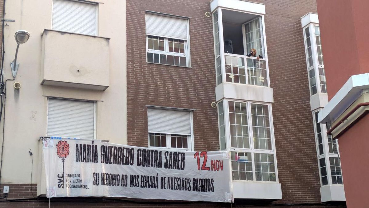 El tiempo de descuento se agota en María Guerrero, el bloque de Carabanchel que llegó a una tregua movediza con Sareb