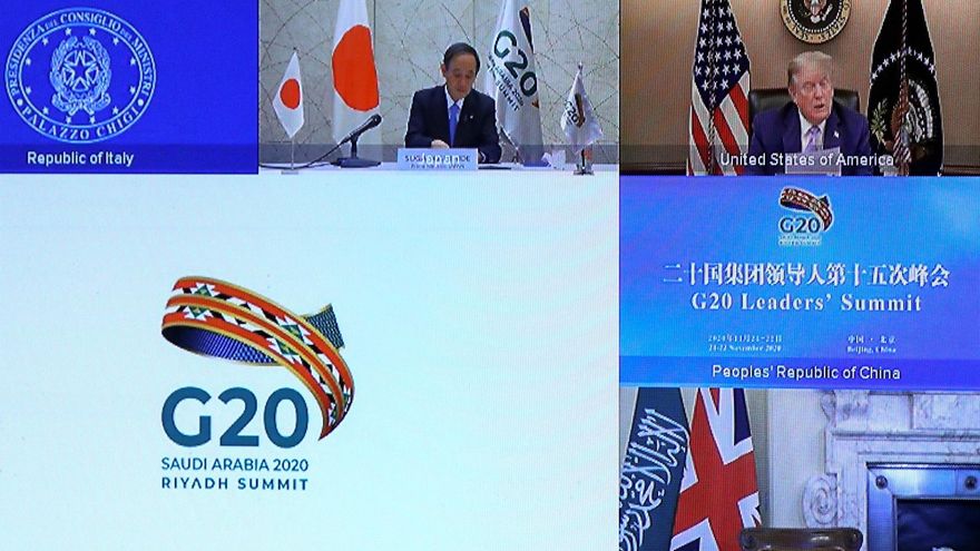 Arranca de forma virtual la cumbre del G20 desde Arabia Saudí