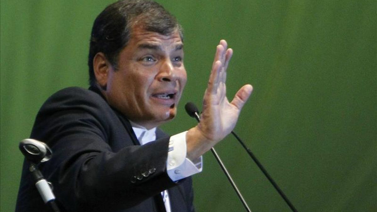 El Presidente de Ecuador dice que la ley de desahucios en España es "criminal" e "inmoral"