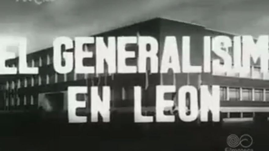 Nodo sobre una visita del golpista Franco a León en 1962.