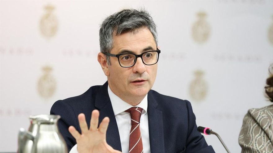 EuropaPress 6742504 ministro presidencia justicia relaciones cortes felix bolanos comparece