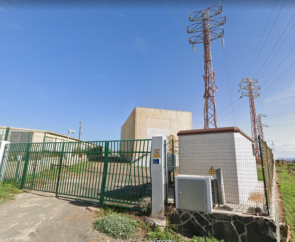 Vista exterior de la subestación Carrizal, en Ingenio.