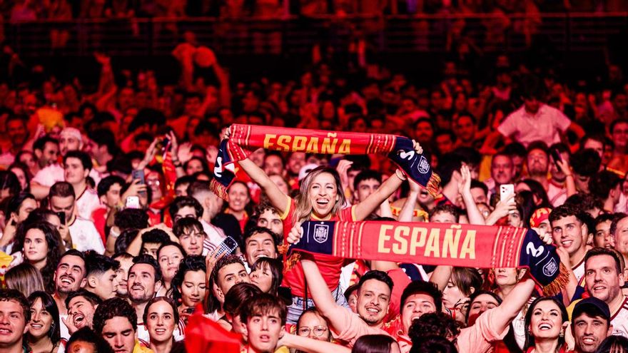 FOTOS | La celebración de la victoria de España en todo el mundo, en imágenes