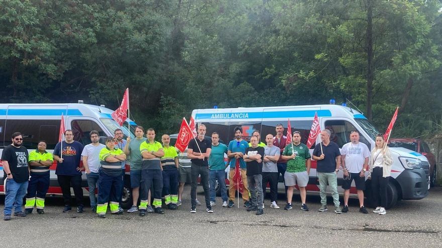 Imagen de archivo.- Paros en las ambulancias de DIAVIDA