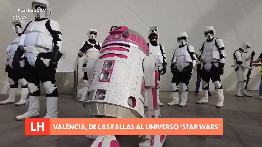 'Star Wars' invade Valencia tras las Fallas con el rodaje de la segunda temporada de 'Andor'