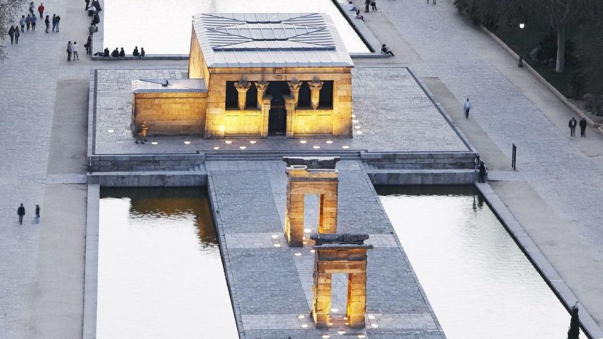Empresarios de Madrid buscan ideas para proteger el Templo de Debod a través de un concurso arquitectónico
