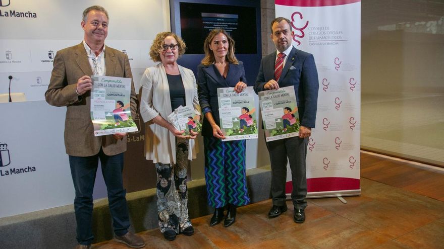 "Pídenos ayuda": las farmacias comunitarias de Castilla-La Mancha tienen una nueva guía sobre salud mental