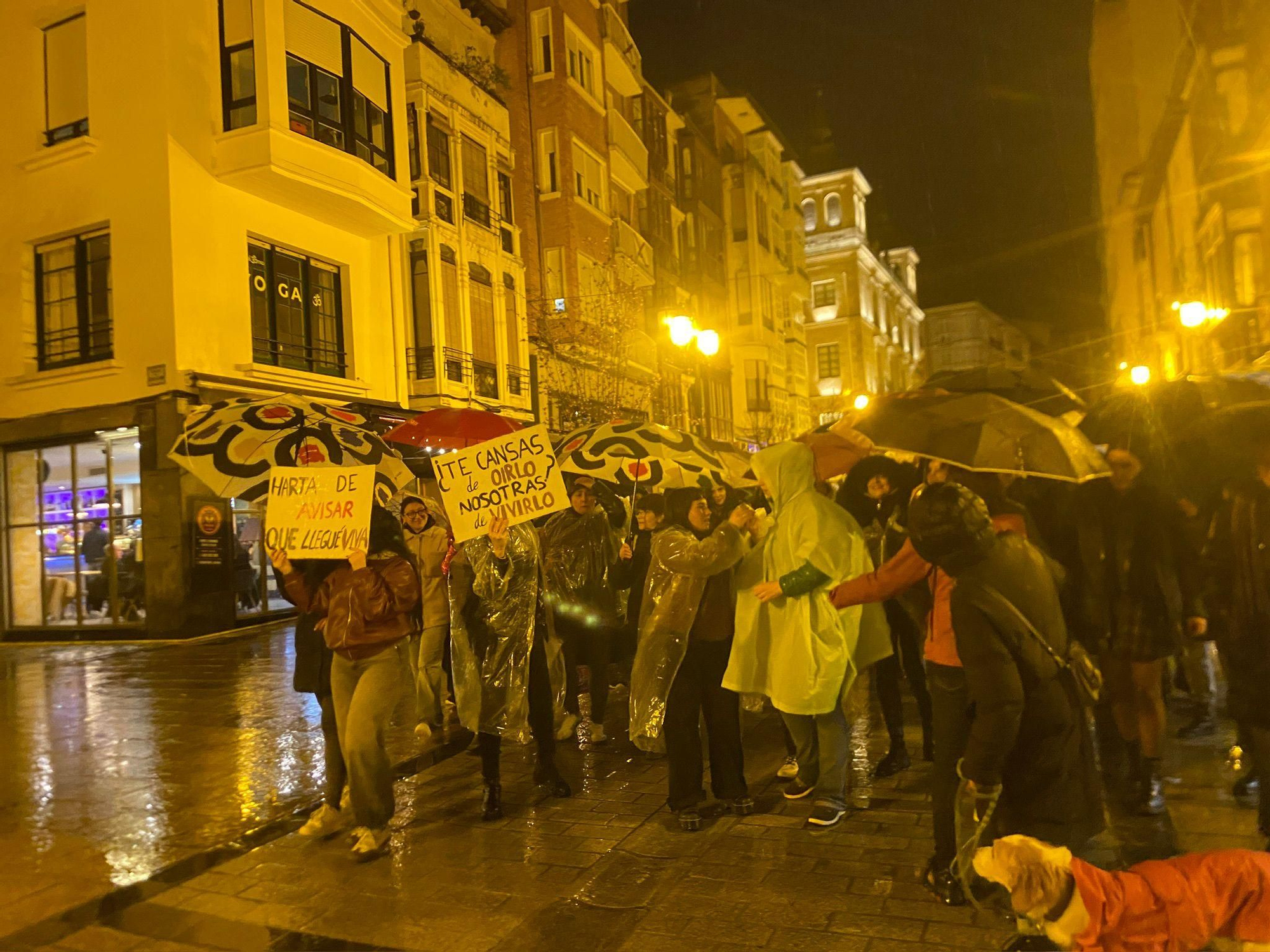 Las imágenes del 8M en Logroño: la fuerza del feminismo venció a la lluvia
