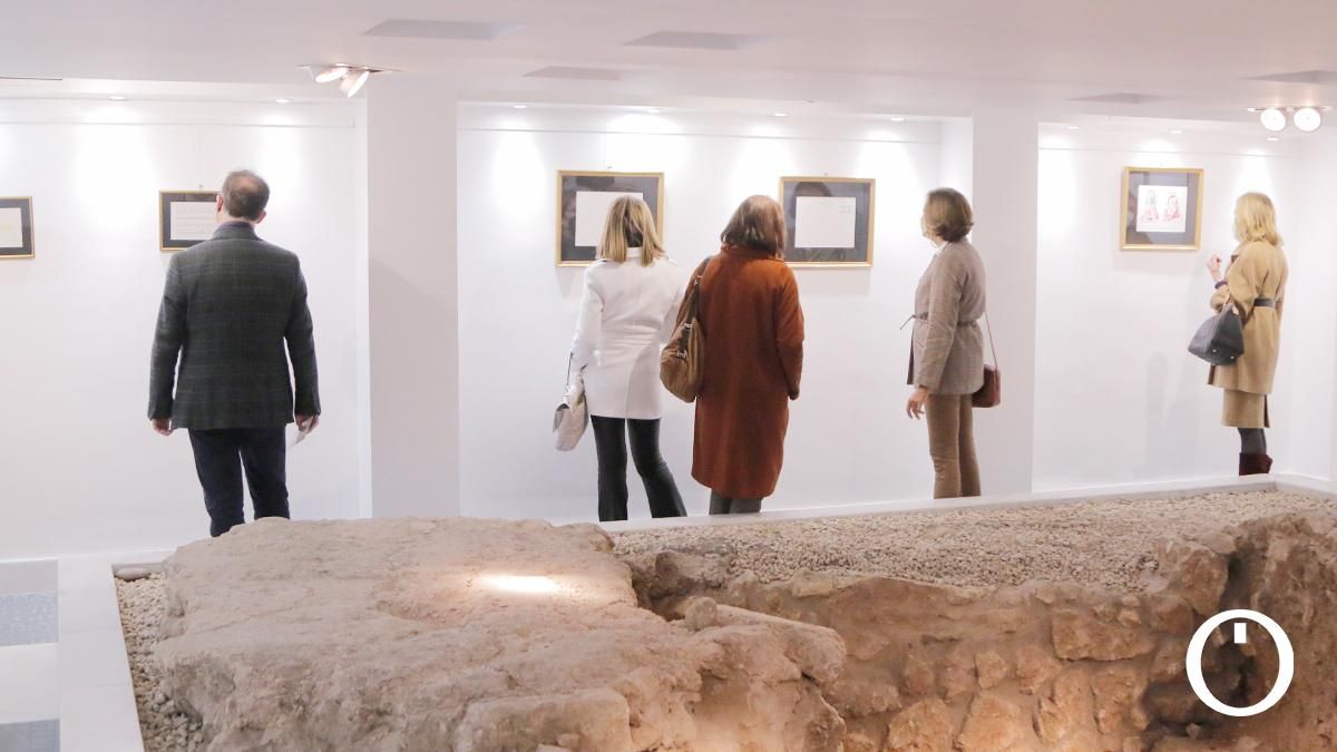 Inauguración de la exposición de Guadalupe Codes Belda. Greguerías Ilustradas