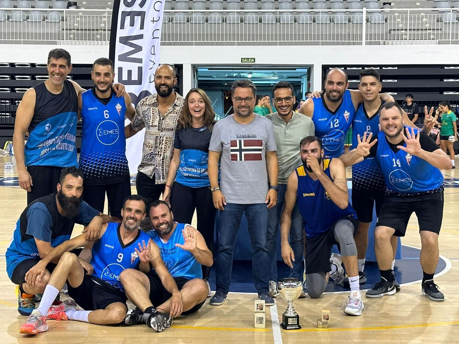 Amigos 3EMESeventos y Real Barril triunfan en la 52 Competición de Verano de Baloncesto ‘José Luis Acosta Rodríguez’.