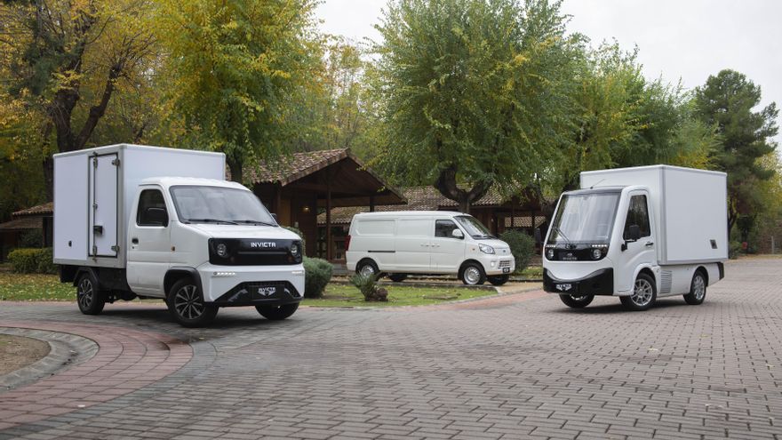 Parte de la gama de comerciales de la marca.