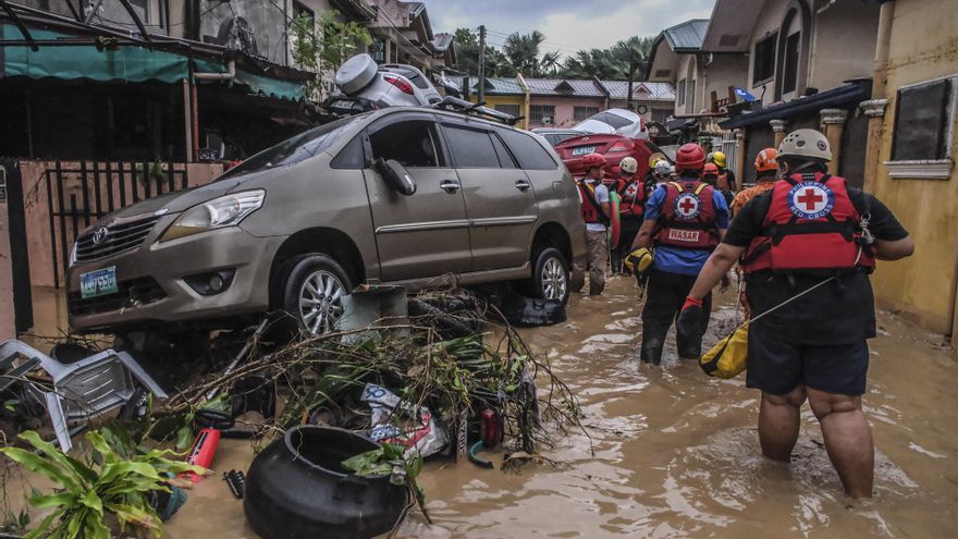 El tifón Kalmaegi deja al menos 114 muertos en Filipinas y toca tierra en Vietnam