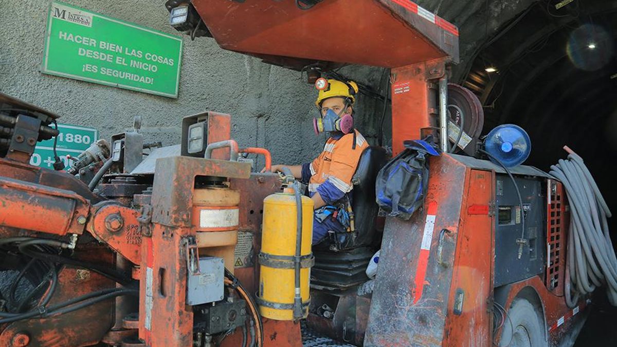 Instalaciones de la primera mina de cobre de Colombia, El Roble, ubicada en el municipio de El Carmen de Atrato, Chocó. Foto: Agencia Nacional de Minería de Colombia