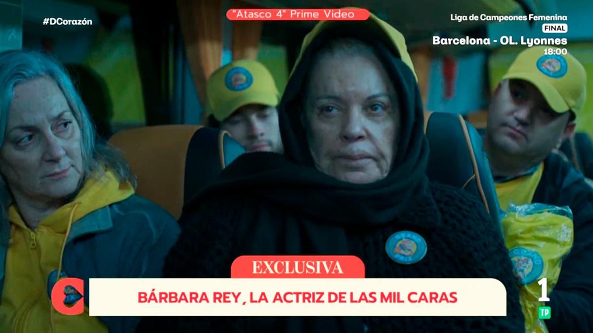 RTVE emite escenas inéditas de Bárbara Rey en la serie 'Atasco', que sorprende con una trama sobre el 'Grand Prix'