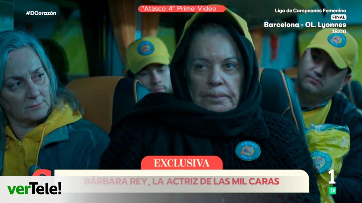 RTVE emite las escenas de Bárbara Rey en la serie 'Atasco', que sorprende con una trama sobre el 'Grand Prix'